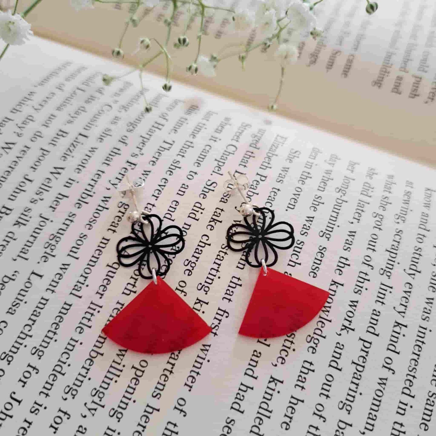 Filigree Flower Earrings