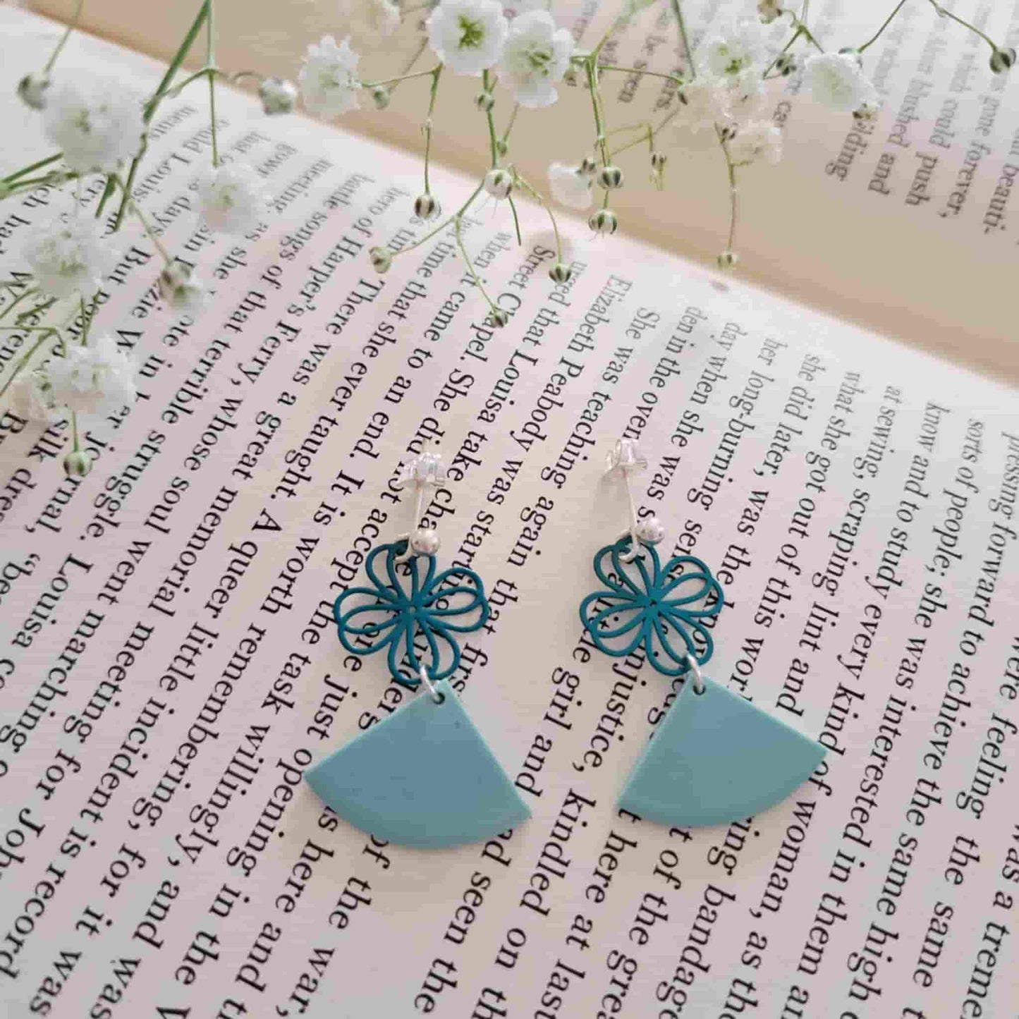 Filigree Flower Earrings