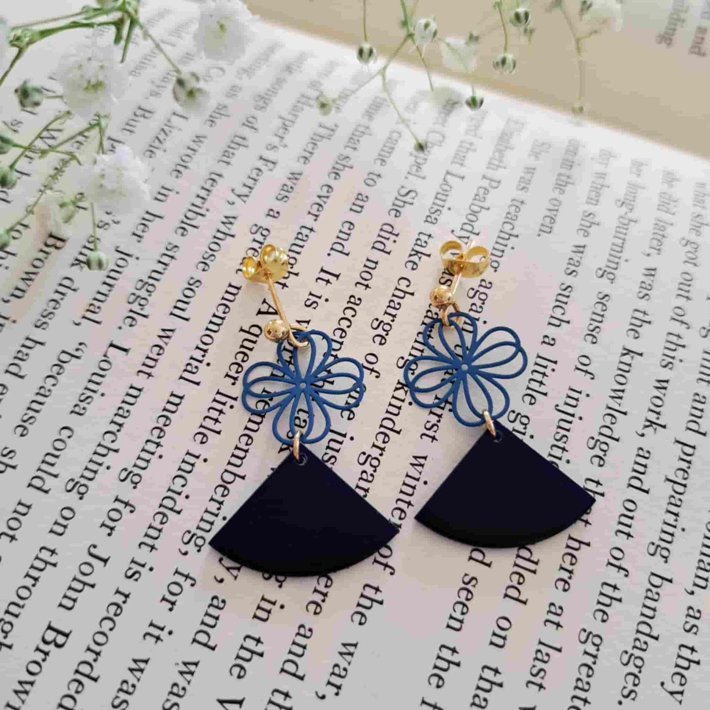 Filigree Flower Earrings