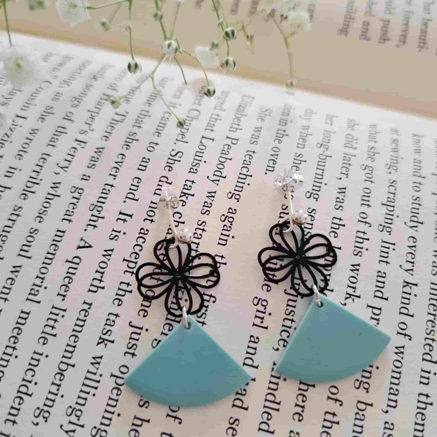 Filigree Flower Earrings