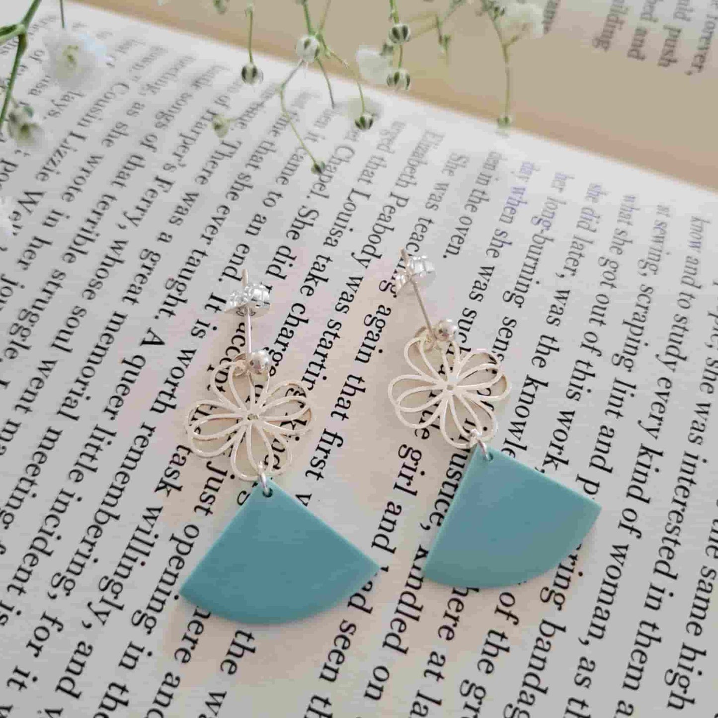 Filigree Flower Earrings