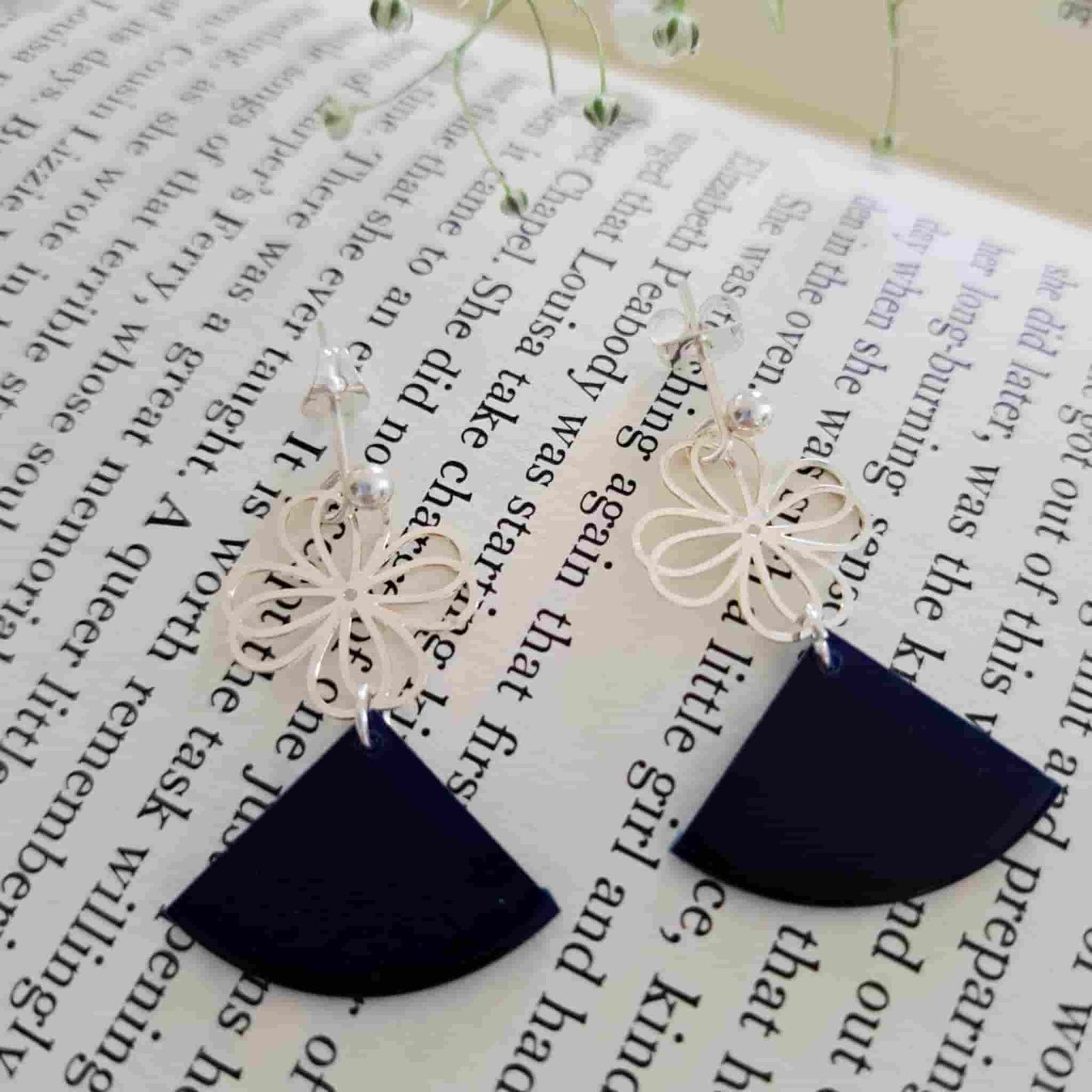 Filigree Flower Earrings