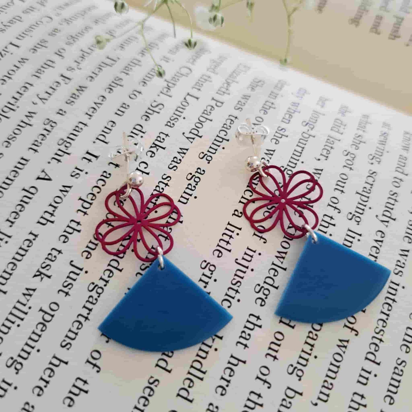 Filigree Flower Earrings