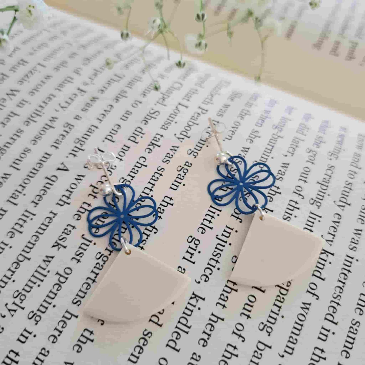 Filigree Flower Earrings
