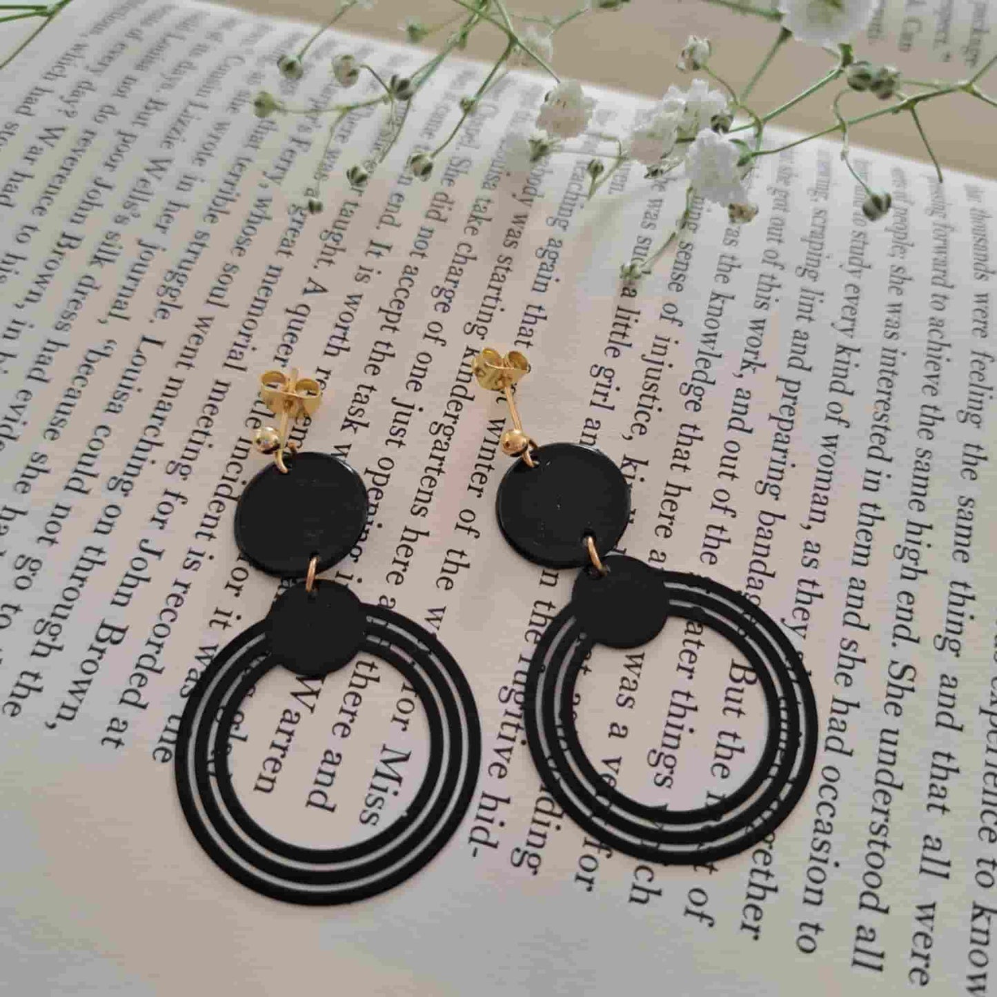 Loop Charm Tiddlywink Earrings