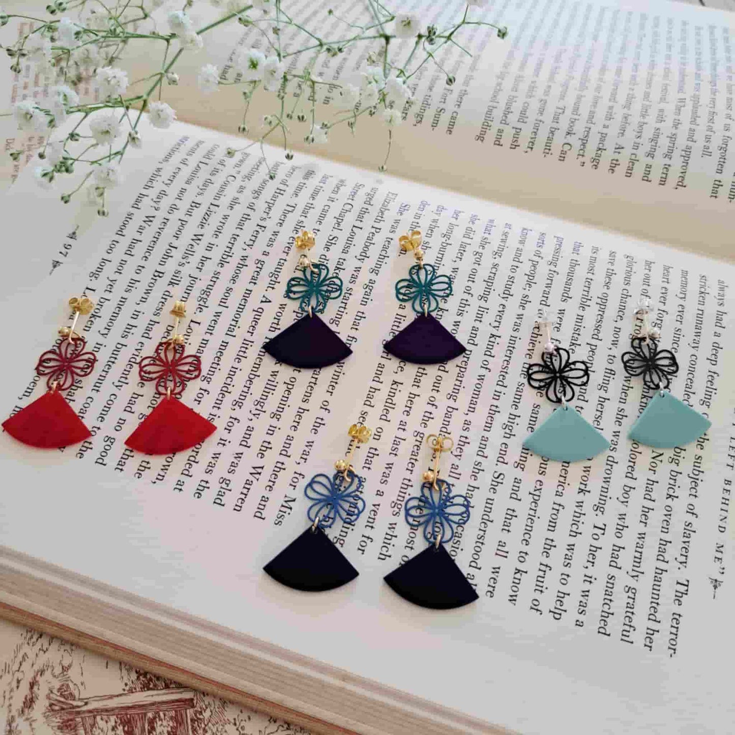 Filigree Flower Earrings