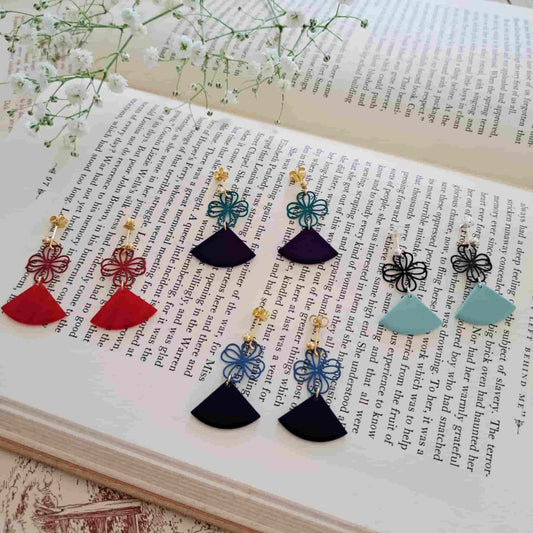 Filigree Flower Earrings