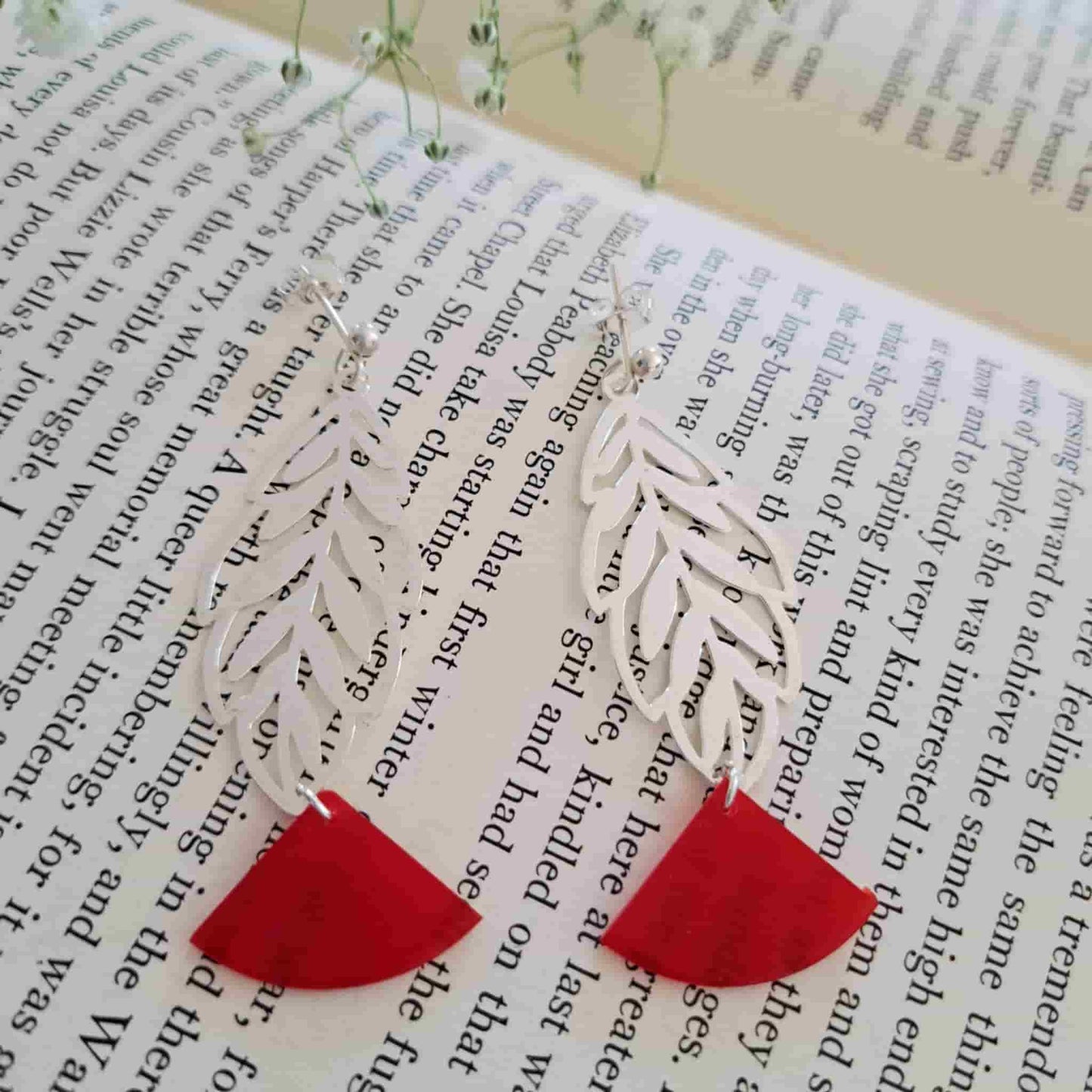 Leaf Drop Earrings
