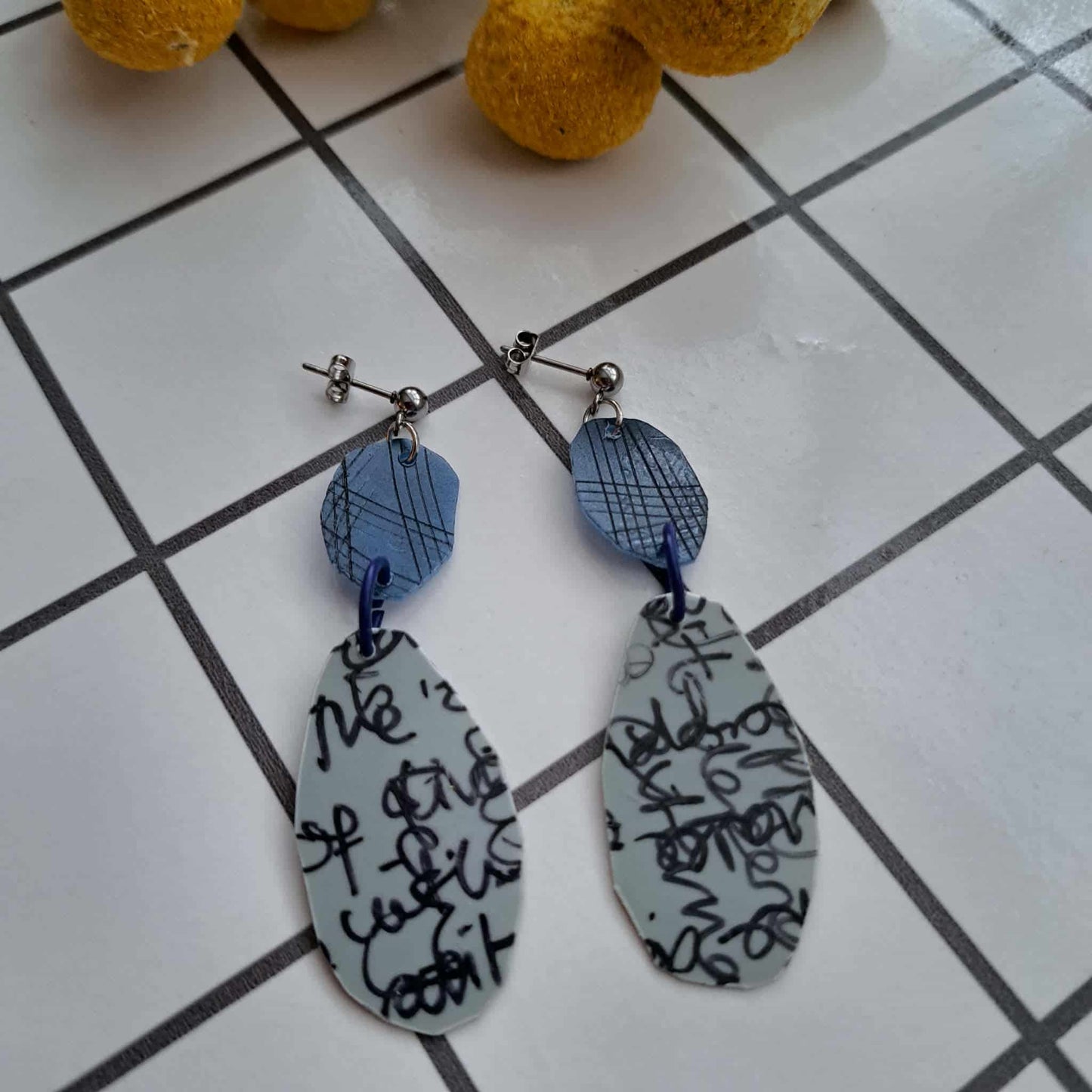 Industrial Upcycled Earrings