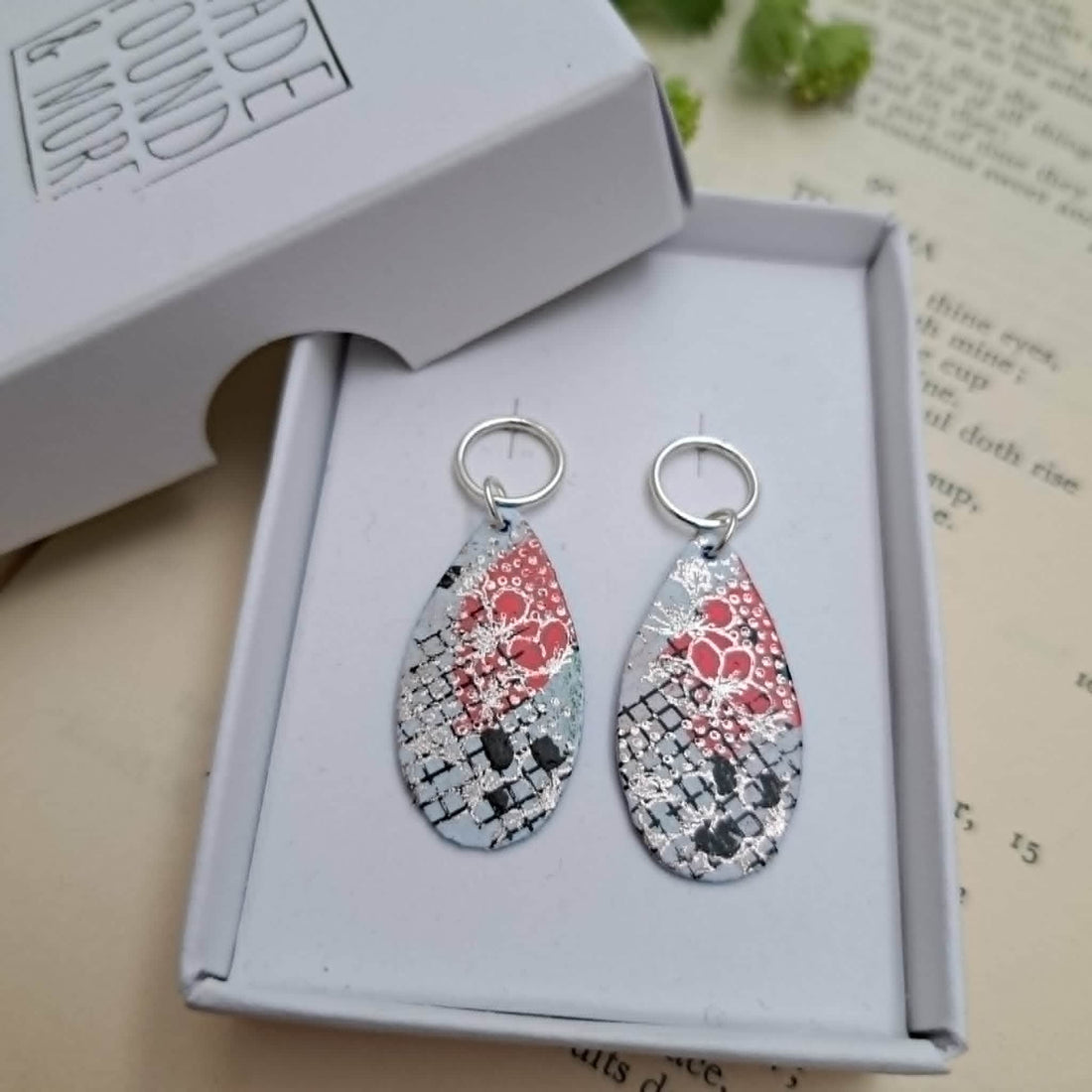 Layers, pattern and a little bit of nail art: Meet the Art Earrings