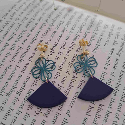 Filigree Flower Earrings