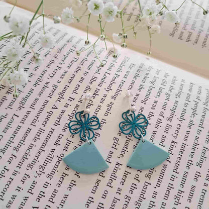 Filigree Flower Earrings