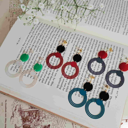 Loop Charm Tiddlywink Earrings