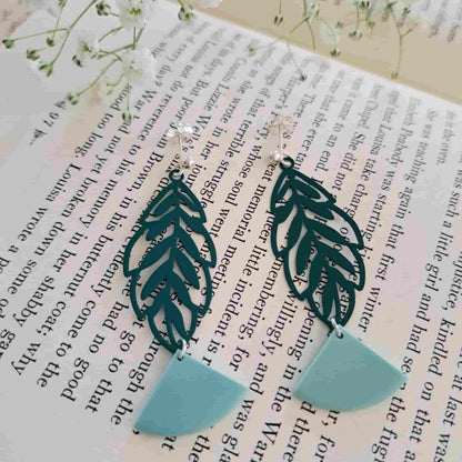 Leaf Drop Earrings
