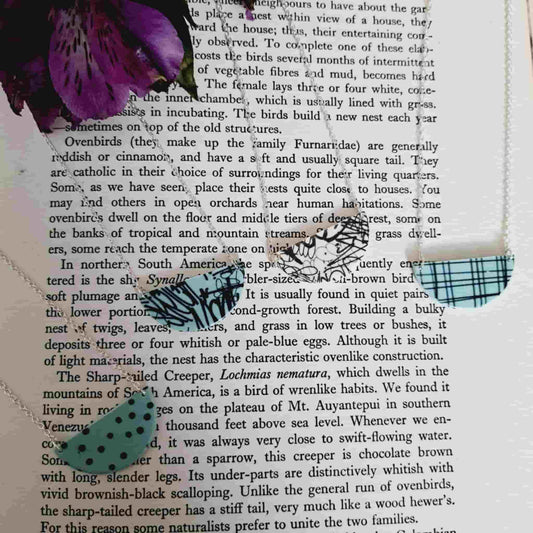 Half Scribble Necklace