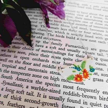 Vintage Floral Segment Necklace