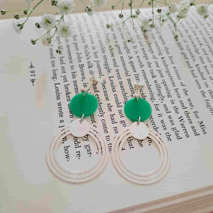 Loop Charm Tiddlywink Earrings