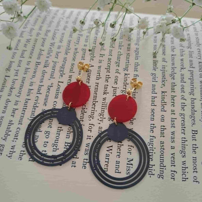 Loop Charm Tiddlywink Earrings