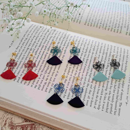 Filigree Flower Earrings