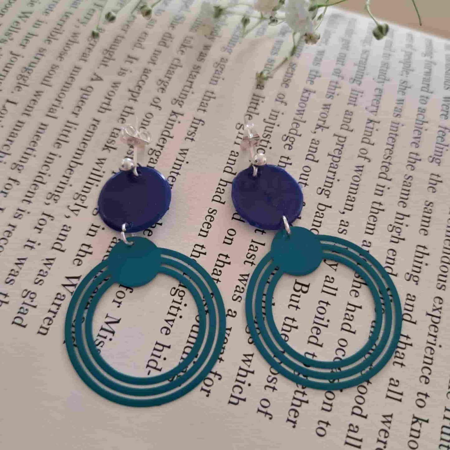 Loop Charm Tiddlywink Earrings