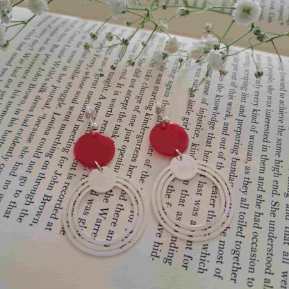 Loop Charm Tiddlywink Earrings
