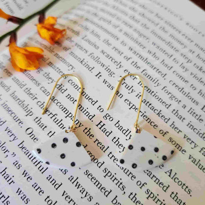 Scribble Drop Earrings