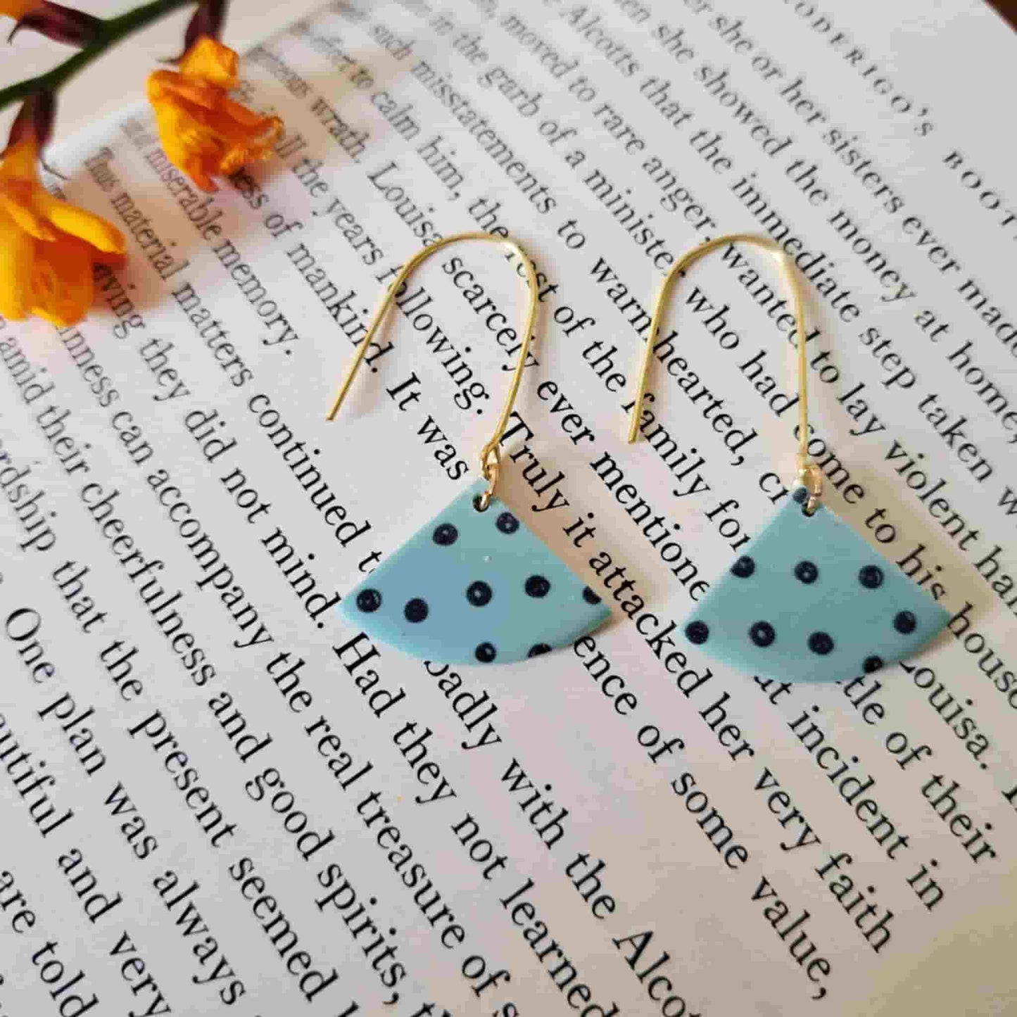 Scribble Drop Earrings