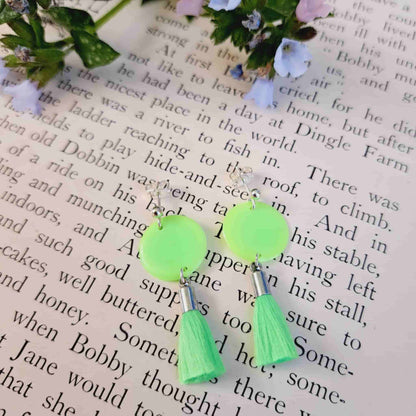 Tiddlywink Tassel Earrings