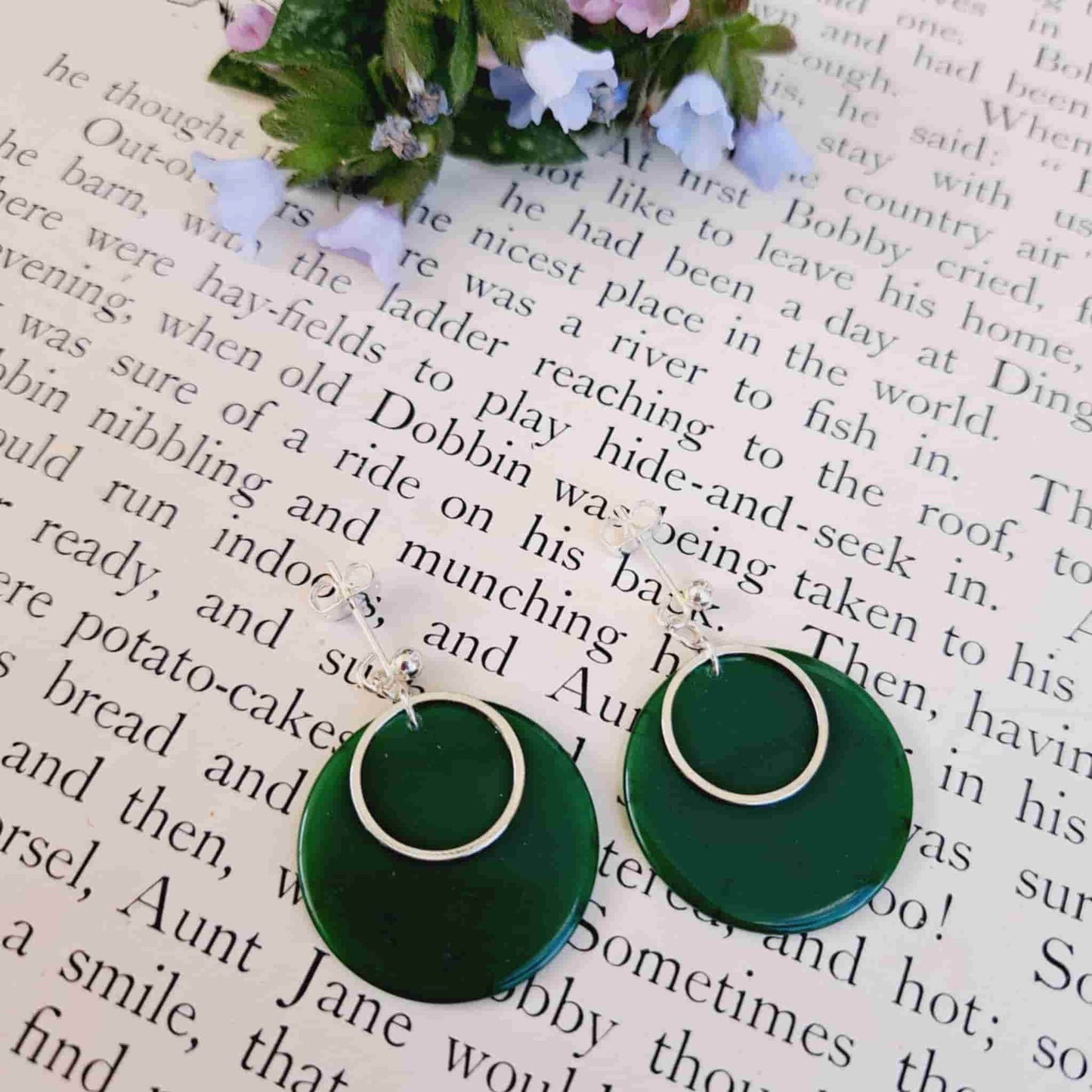 Tiddlywink Hoop Earrings
