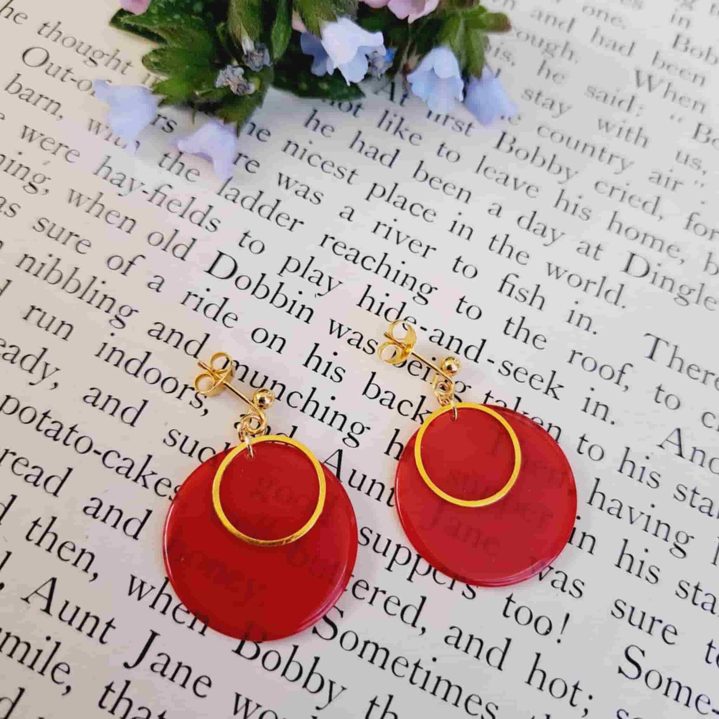 Tiddlywink Hoop Earrings