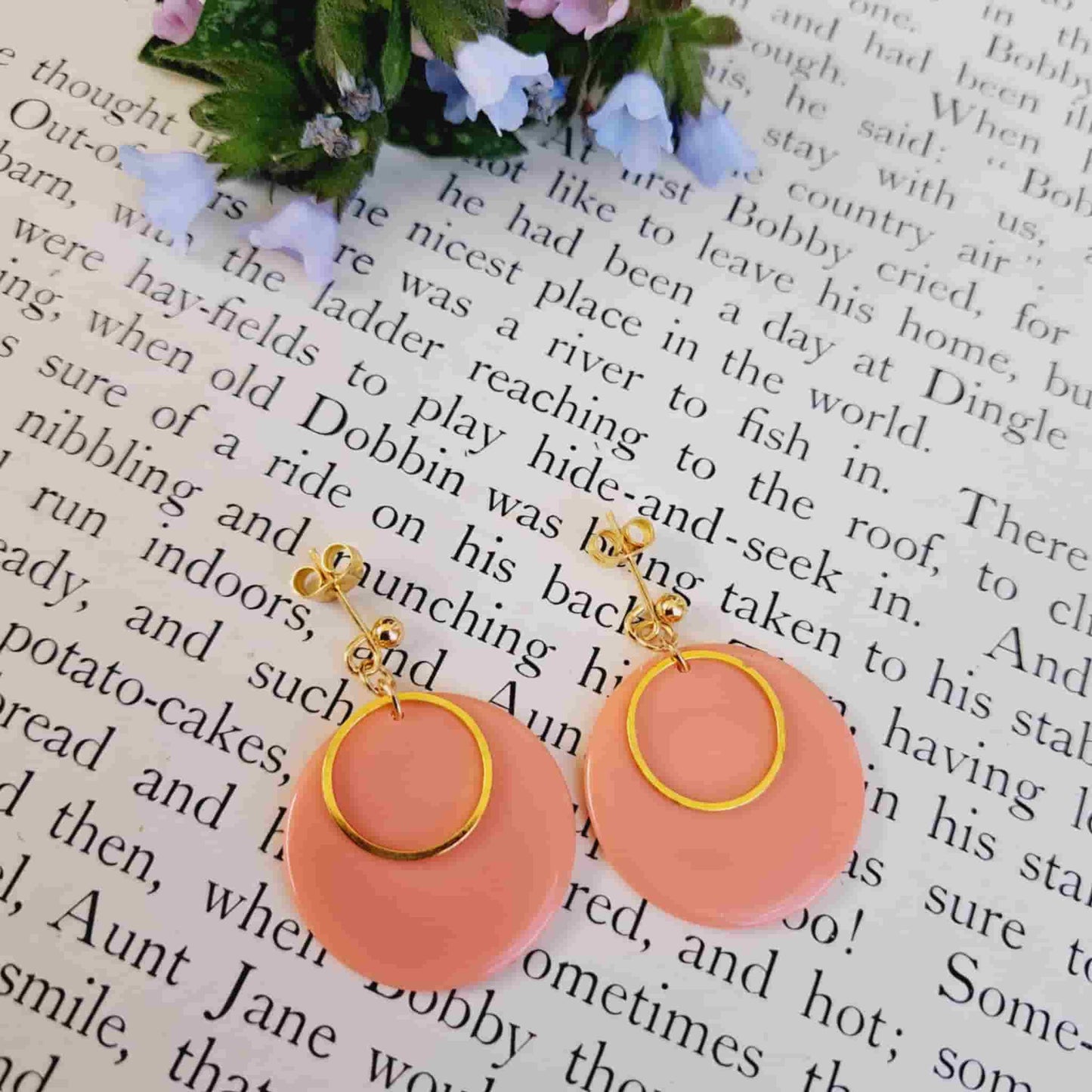 Tiddlywink Hoop Earrings