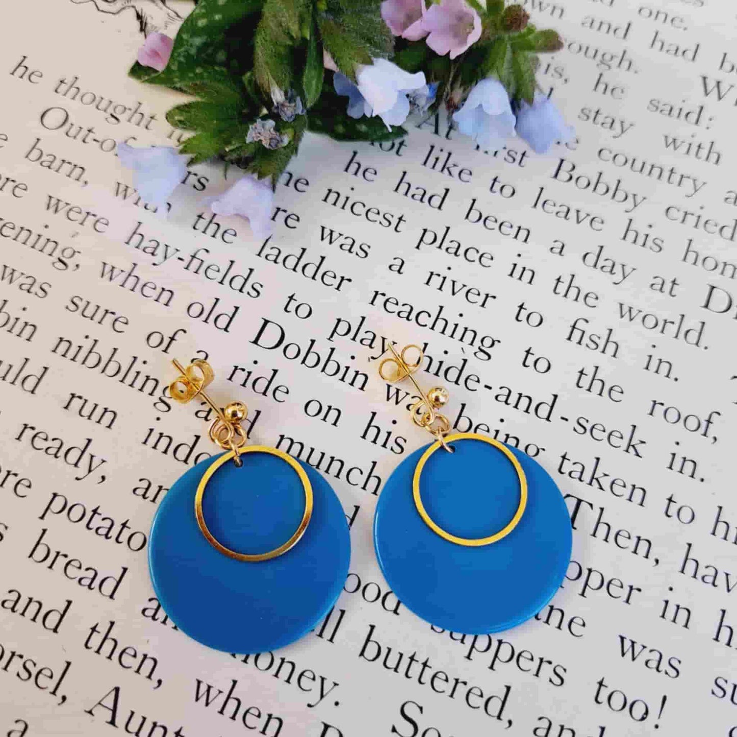 Tiddlywink Hoop Earrings