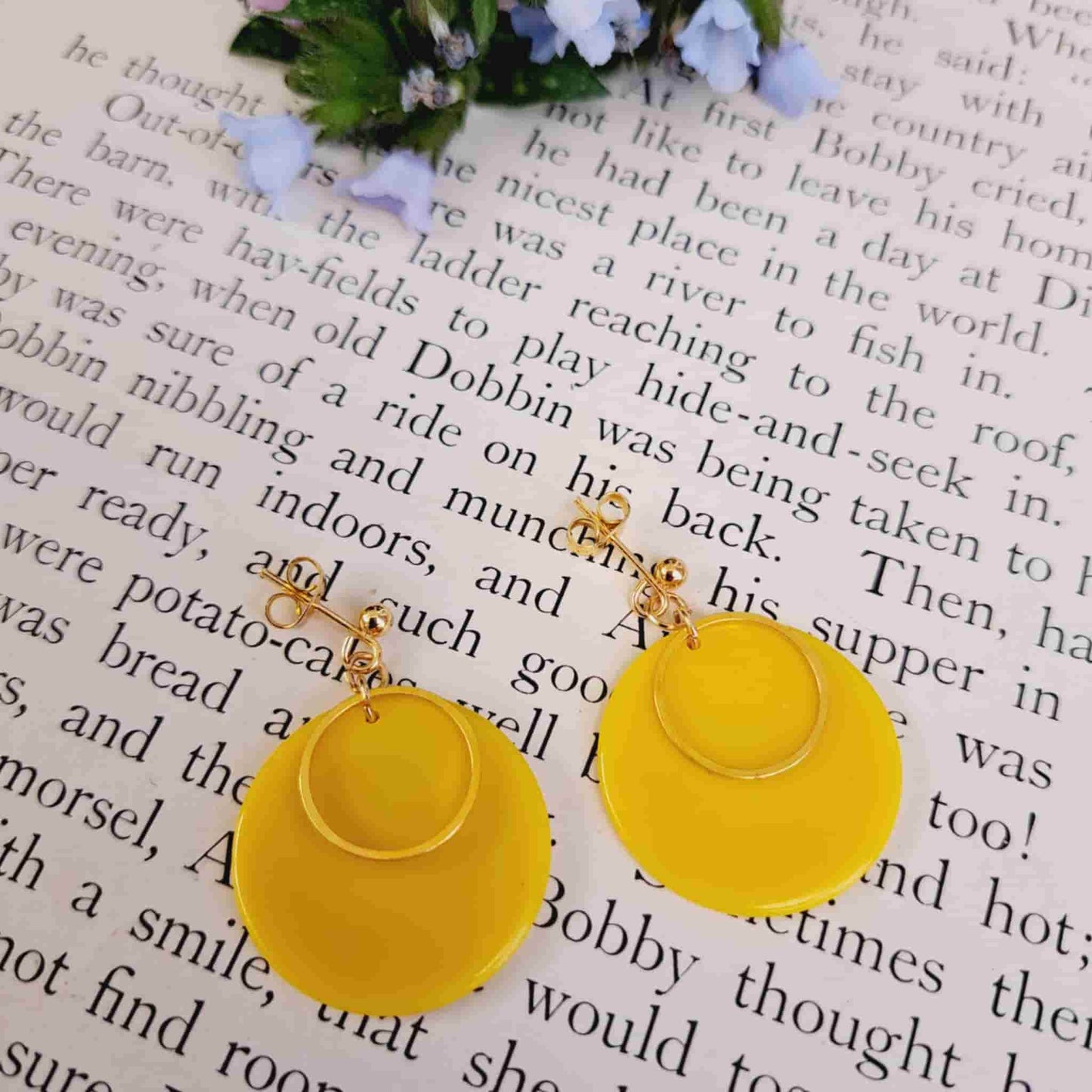 Tiddlywink Hoop Earrings