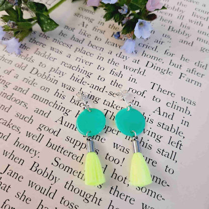 Tiddlywink Tassel Earrings