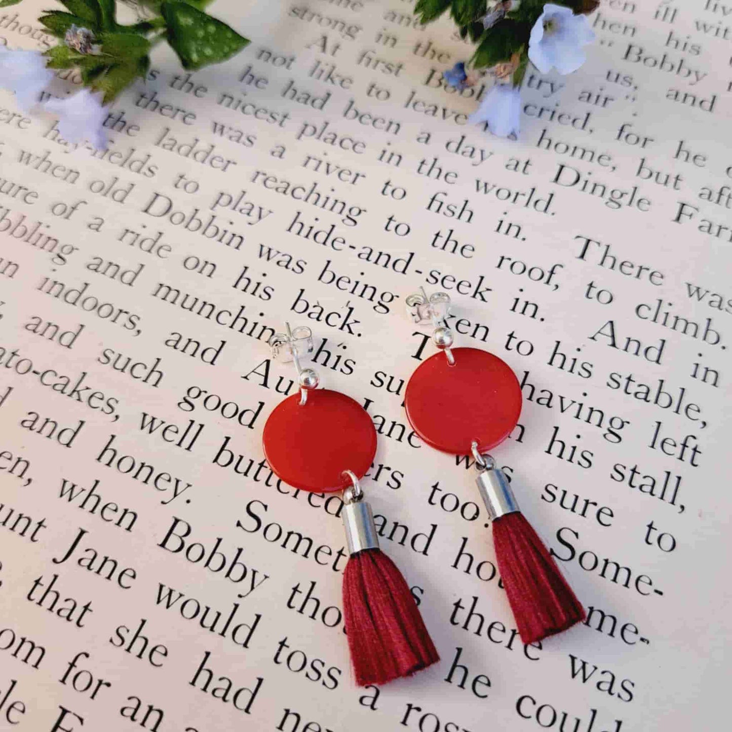 Tiddlywink Tassel Earrings