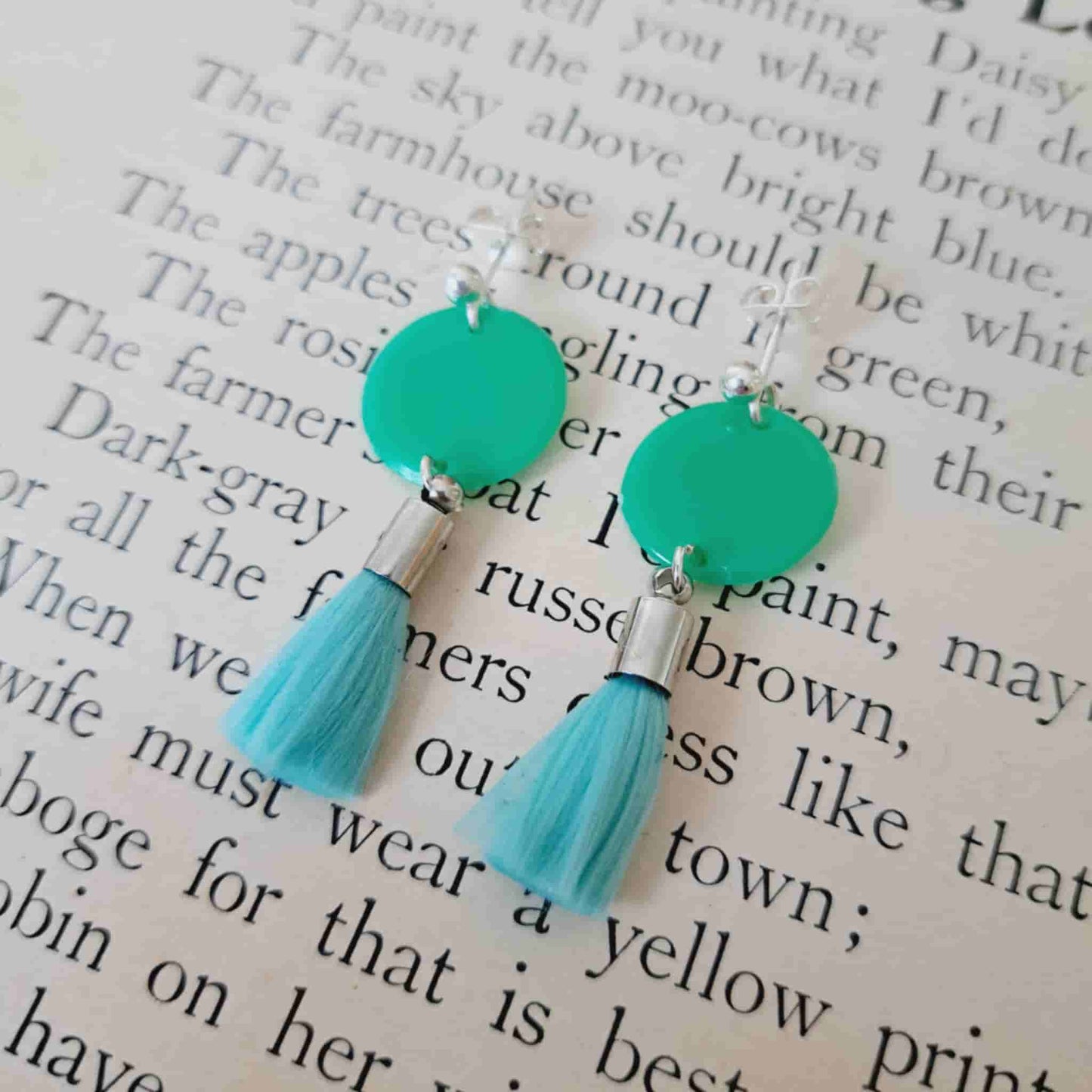 Tiddlywink Tassel Earrings