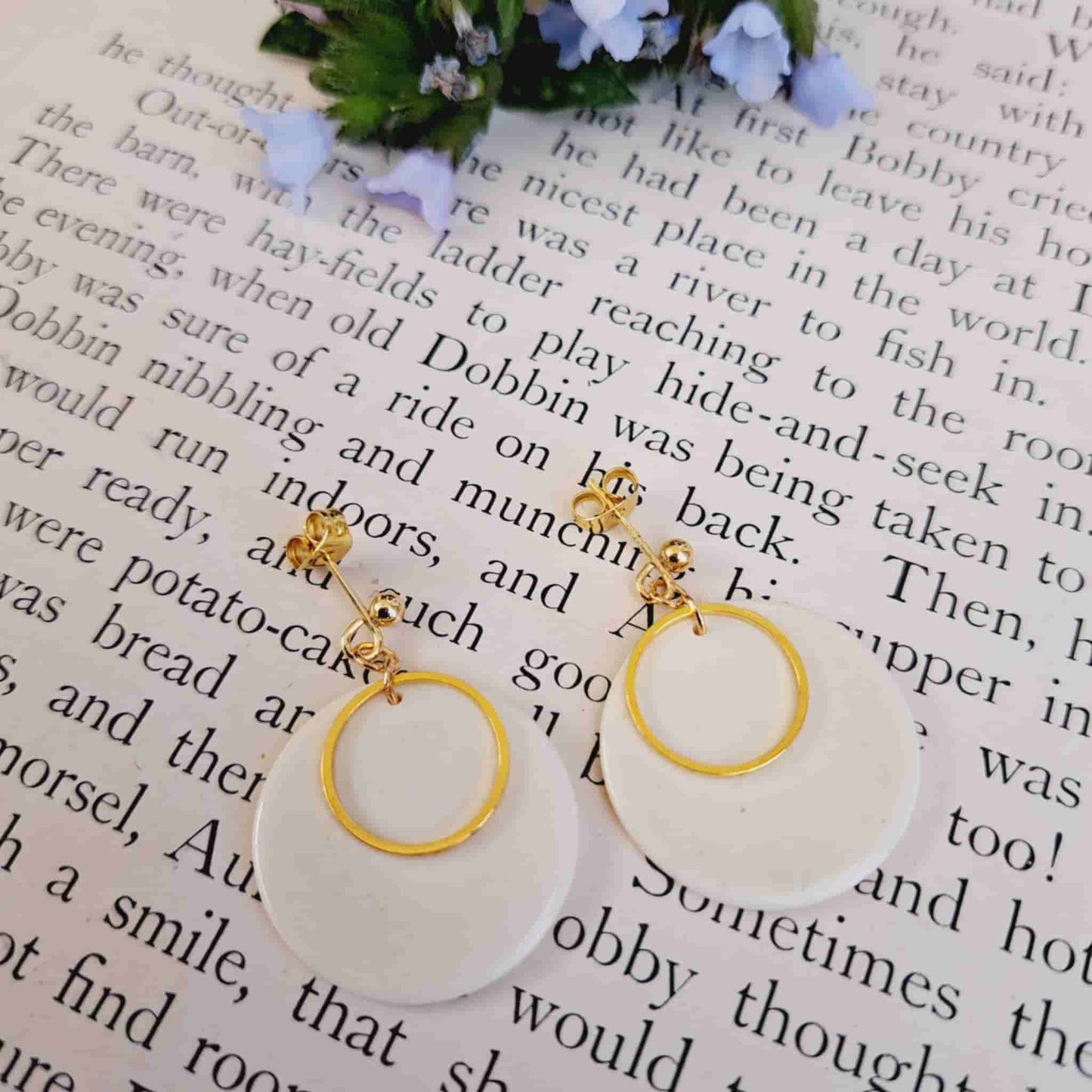Tiddlywink Hoop Earrings