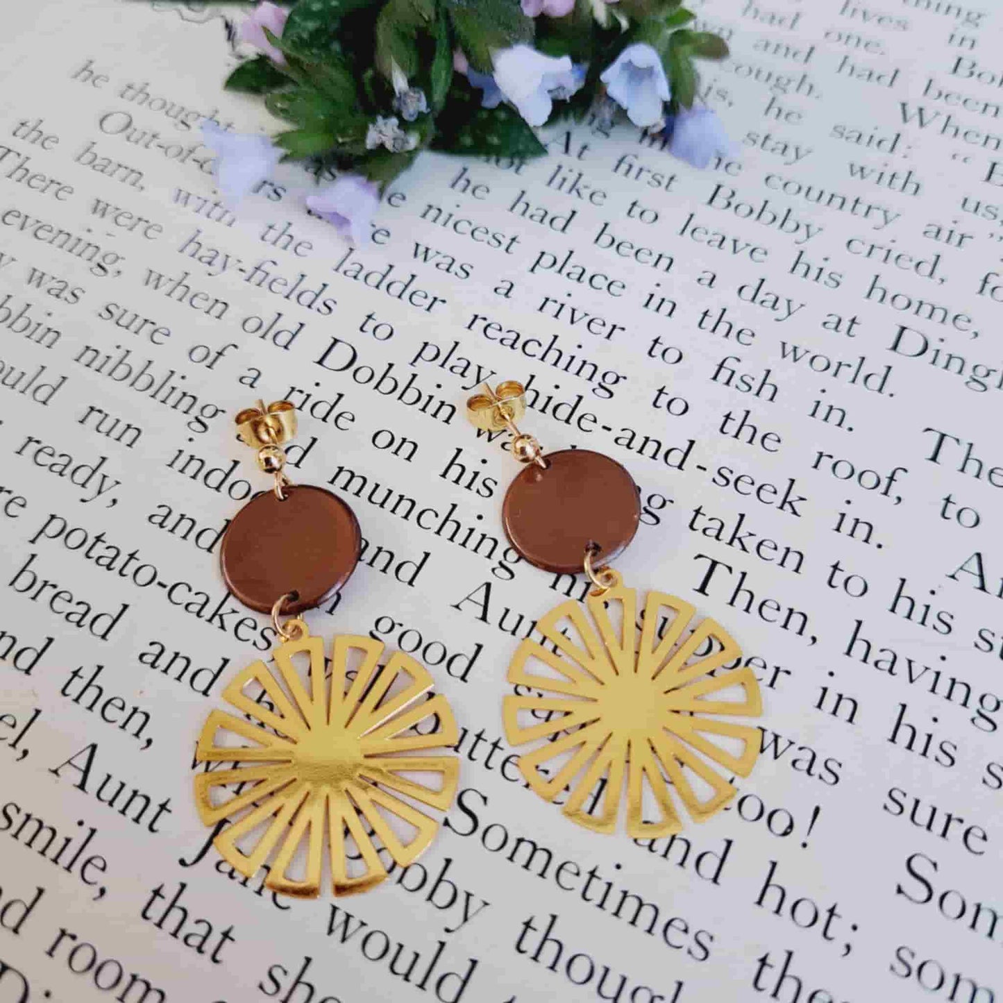 Sunburst Earrings