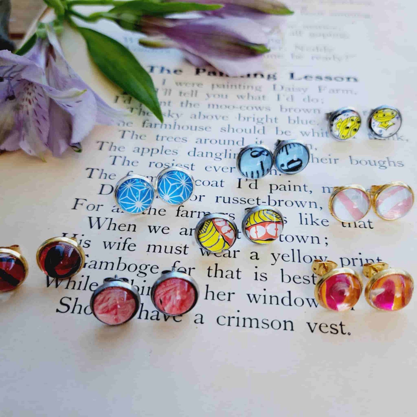 Reduce, Reuse, Recycle Earrings