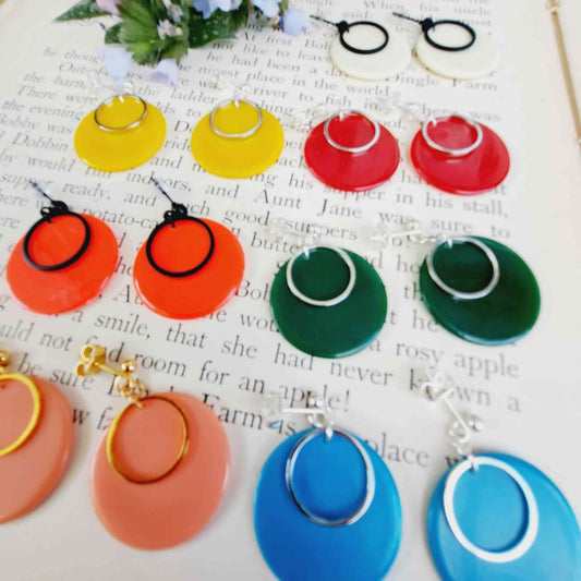 Tiddlywink Hoop Earrings