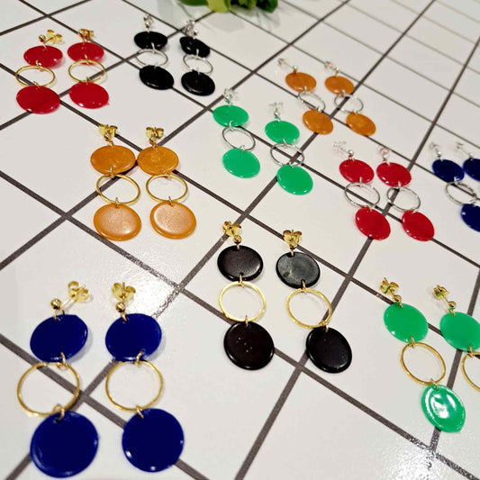 Tiddlywink Triple Drop Earrings