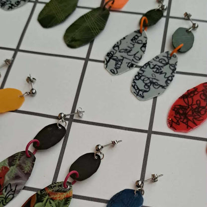 Industrial Upcycled Earrings