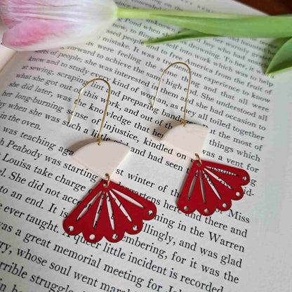 Fan Earrings