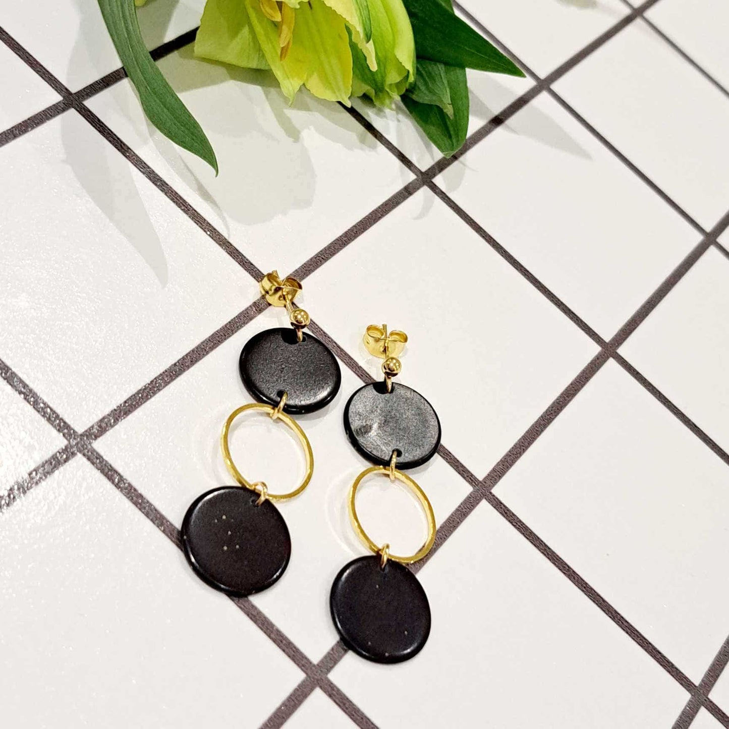 Tiddlywink Triple Drop Earrings