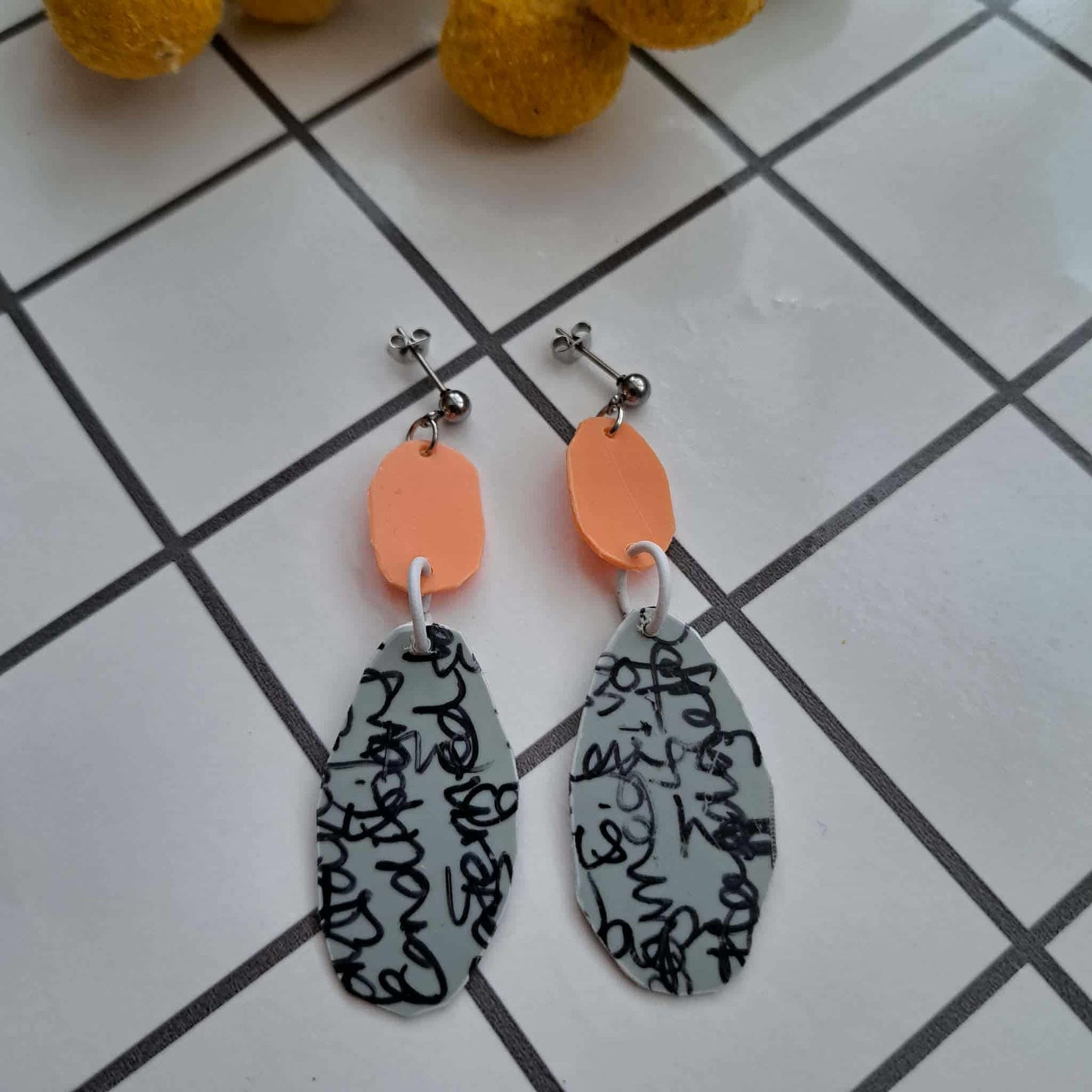 Industrial Upcycled Earrings