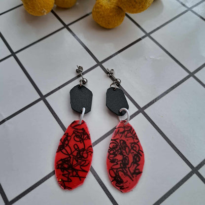 Industrial Upcycled Earrings