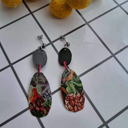 Industrial Upcycled Earrings