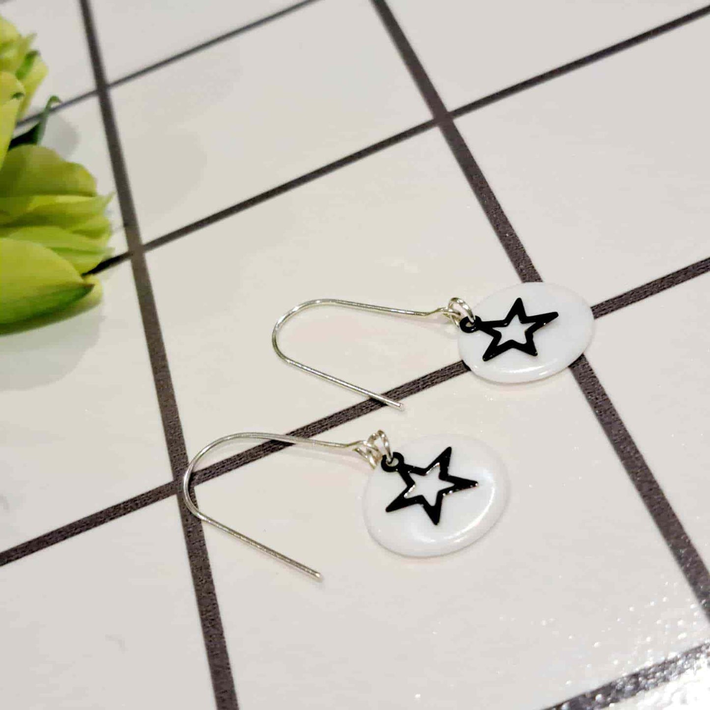 Bright Tiddlywink Star Earrings