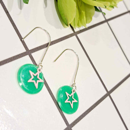 Bright Tiddlywink Star Earrings