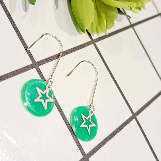 Bright Tiddlywink Star Earrings